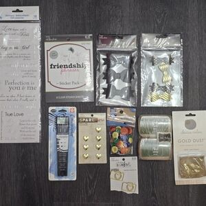 Assorted Craft Supplies Set